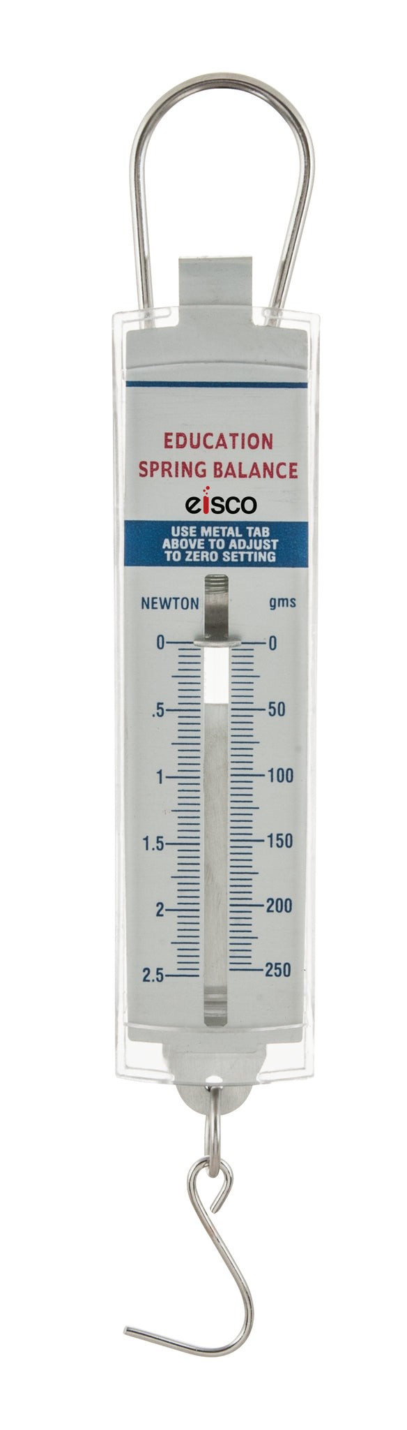 DINAMÓMETRO PREMIUM DE ESCALA DUAL 0-250G / 0-2.5N EISCO