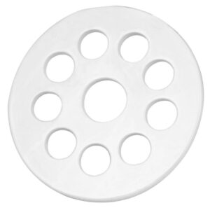 PLACA DE PORCELANA PARA DESECADOR DE 15CM SIN GLASEADO (VITRIFICACIÓN) EISCO